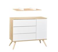 Commode 3 tiroirs Seventies avec plan à langer