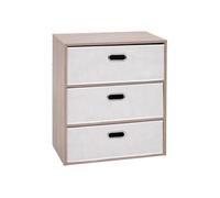 Commode 3 tiroirs Dress Up bois clair - 5 five simply smart