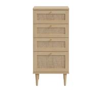 Commode 4 tiroirs - Beige