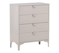 Commode 4 Tiroirs Piring 98cm Beige
