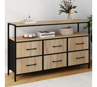 COMMODE 6 TIROIRS UTAH 115CM