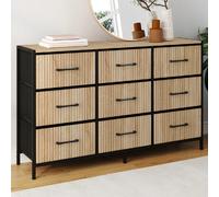 COMMODE 9 TIROIRS UTAH 115 CM