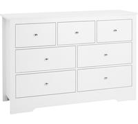 Commode à 7 tiroirs en bois avec dispositif anti-basculement