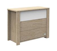 Sauthon - Commode Antonin chêne / blanc