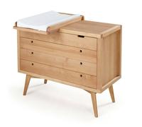 Commode À Langer 4 Tiroirs Bois Massif Marley Bois Naturel TU