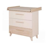 Commode À Langer Étroite En Bois 'sidney' Avec Tiroirs - Beige / Décor Chêne Beige / Décor Chêne TU
