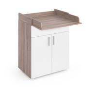Commode à langer Lena, 75.2x101.5cm, Blanc/Sonoma, Vicco 37865