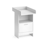 Commode à langer Leo, 60x103cm avec tiroir, Blanc, Vicco 36744