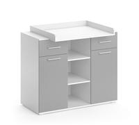 Commode à langer Leonie, 113x109cm, Gris, Vicco 36684