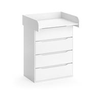 Commode à langer Ruben, 83.6x117cm, Blanc, Vicco 34274