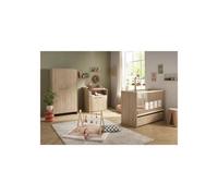 Commode à langer SAUTHON Adele - Surface 53 x 65 cm, finition chêne clair Beige