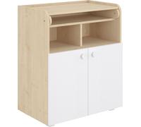Commode à Langer Shefa Kids 700 Basic Nature-Blanc 70x47x86cm Plan Pliable MFC