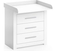 Commode à langer Vicco Miro Blanc 86.6x86.5cm, Model 34136