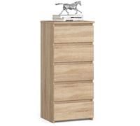 Commode AKORD CL5 Chêne Sonoma 40 cm 5 tiroirs façade Chêne Sonoma 40x35x92 cm