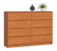 Akord Commode 8 tiroirs - Aulne