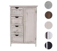 Commode / armoire, 82x55x30cm, shabby chic, vintage blanc
