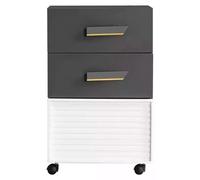 Commode Armoire Commode pour enfants Étagère pour chambre d'enfant Gris Bois Meubles pour enfants