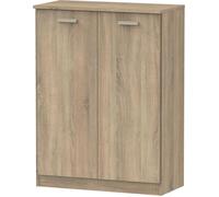 Commode avec 2 portes coloris Cambrian - Hauteur 101 x Longueur 74 x Profondeur 36 cm