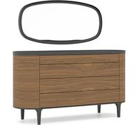 Commode avec miroir Design Armoire de luxe Style moderne Meubles de chambre à coucher Nouveau