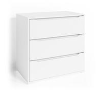 Commode avec tiroirs Ruben, 48x77.6cm, Blanc, Vicco 34640