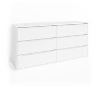 Commode avec tiroirs Ruben, 48x77.6cm, Blanc, Vicco 34641