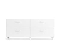 Commode bas avec pieds Relief 123x46,6cm WxHxD 123x46,6x41cm