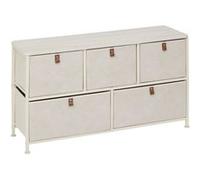 Commode basse 5 tiroirs Tissa beige 5five