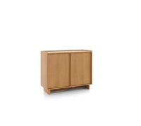 Commode, chêne caramel, 98 x 82 x 39 cm