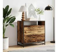 vidaXL Armoire à tiroirs 4-Tiroir Chêne Artisanal 70 x 41 x 83,5 cm,