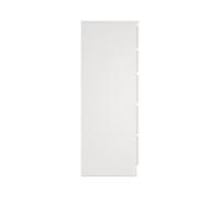 MILAN 5 - Commode contemporaine chambre/salon/bureau 40x70x112 - 5 tiroirs coulissants - Meuble de rangementent - Chiffonier