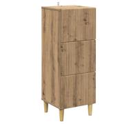 Commode de chambre Vidaxl Armoire à tiroirs Chêne artisanal 33 x 34 5 x 90 cm