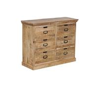 Commode en Manguier 6 Tiroirs - VALMON -