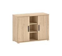 Vipack Commode Sam 2 portes 115,5 x 48 x 89 cm Bois
