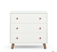 Commode enfant 3 tiroirs Gabby Blanc et bois