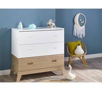 Commode Enfant Archipel Blanc & Chêne TU