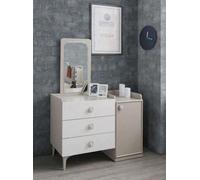 Commode Enfants Avec Miroir Beige Moderne Commodes Designer Luxe Bois