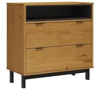 Commode FLAM 80x40x80 cm bois de pin massif