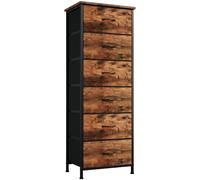 Commode haute avec 6 tiroirs et poches latérales
