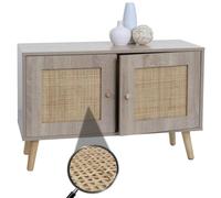 Mendler Commode rotin kubu - Marron