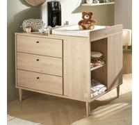 Commode-îlot bébé avec rangements 3 faces - ILOT BEBE