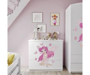 Commode Kocot Kids Babydreams fée blanche avec des ailes - 5903282037083