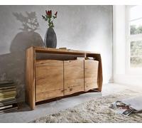 Commode Live-Edge 145 cm acacia nature 3 portes