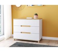 Commode Milor Blanc & Bois TU