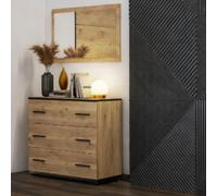 Commode moderne en bois avec tiroirs AMELIA