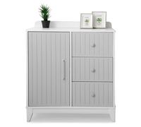 Commode moderne pour chambre d'enfant en gris avec beaucoup d'espace de rangement Nouveauté luxueuse