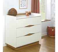 Commode Nais Blanc Et Bois TU