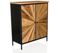 SANTJAGO BLACK SUN XL - Commode Couleur Bois Foncé
