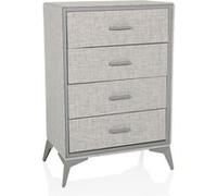 hjh LIVING Commode SKUFFY - Gris