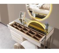 Commode, style moderne, couleur blanche, neuve, idéale pour la chambre à coucher, pratique et confortable