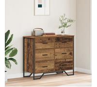 vidaXL Commode Bois ancien 91 x 35,5 x 74,5 cm, rangement spacieux, tiroirs
